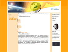 Tablet Screenshot of ethnohistory.verbix.com